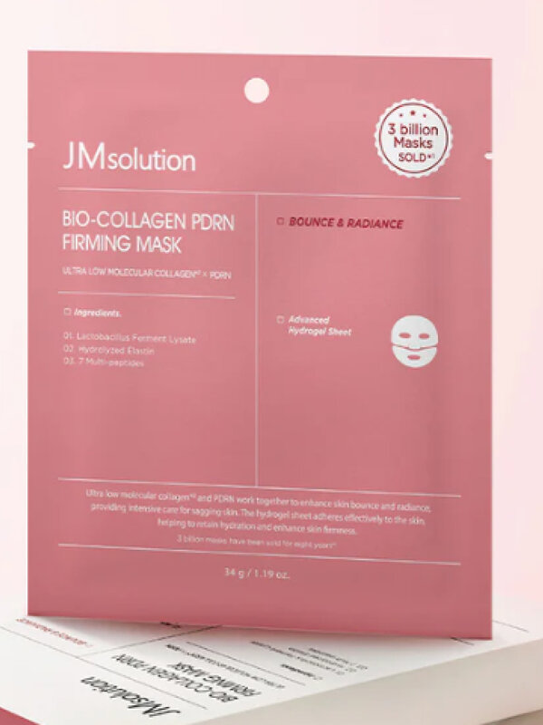JMsolution Антивозрастная гидрогелевая маска для лица с коллагеном и PDRN / Bio-Collagen Pdrn Firming Mask, 34 г 557660 28001