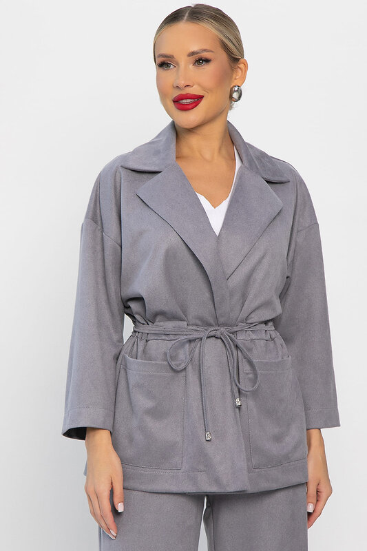 LT Collection Костюм 557663 К14211-7М серый