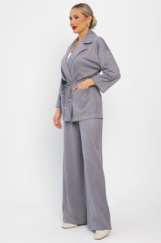 LT Collection Костюм 557663 К14211-7М серый
