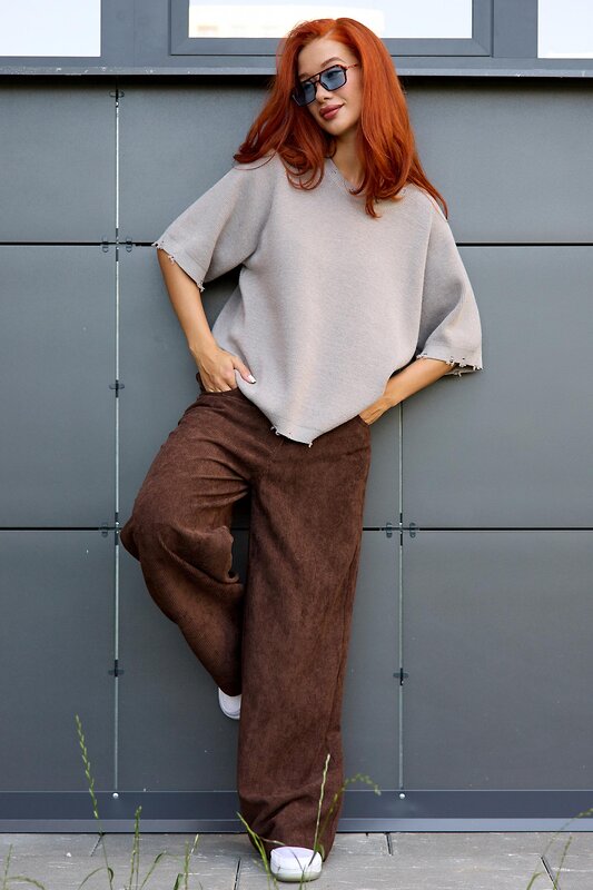 Lika Dress Брюки 557981 10551 Коричневый