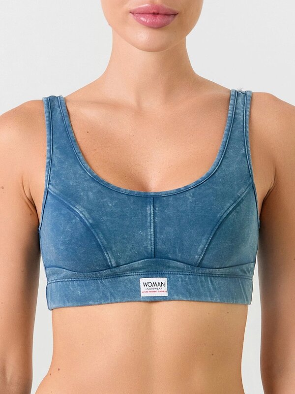 MARK FORMELLE Бюстье 558072 512499 индиго acid wash