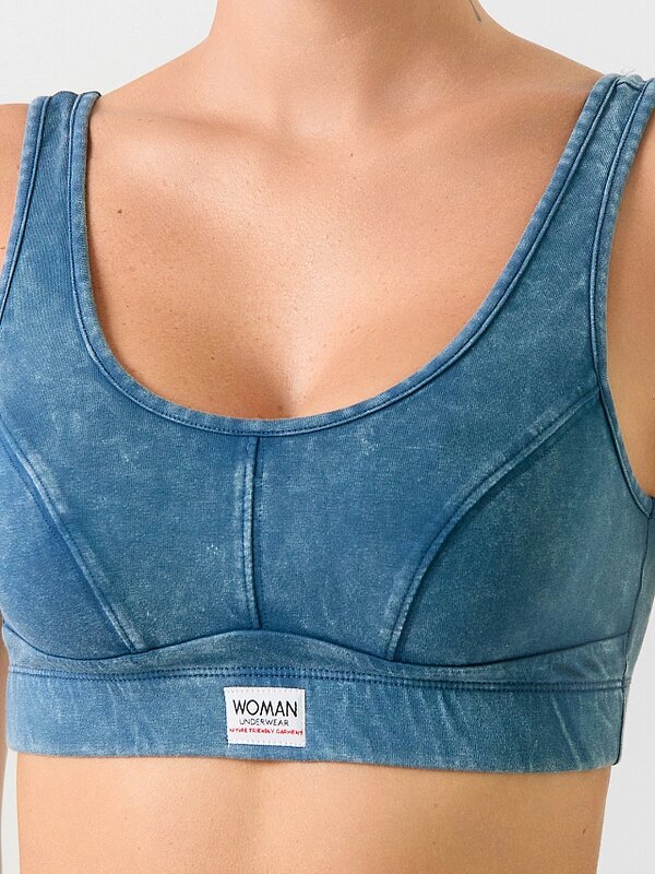 MARK FORMELLE Бюстье 558072 512499 индиго acid wash