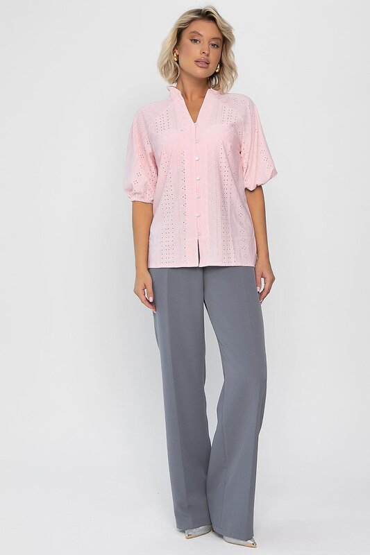 LT Collection Блуза 558441 Б14181-45М розовый