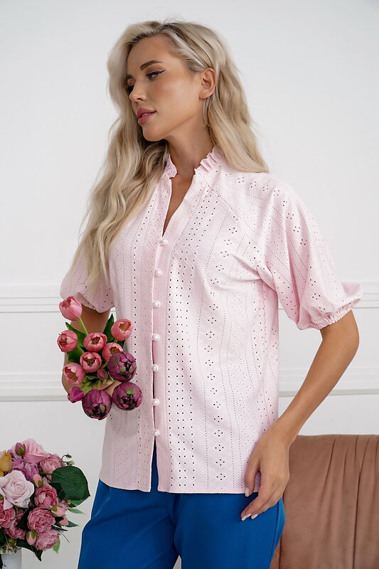 LT Collection Блуза 558441 Б14181-45М розовый