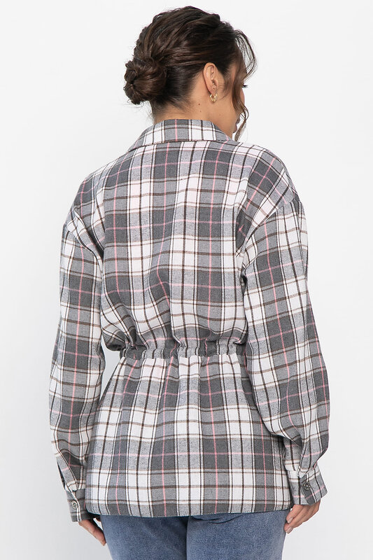 LT Collection Рубашка 558447 Б14276-4М серый