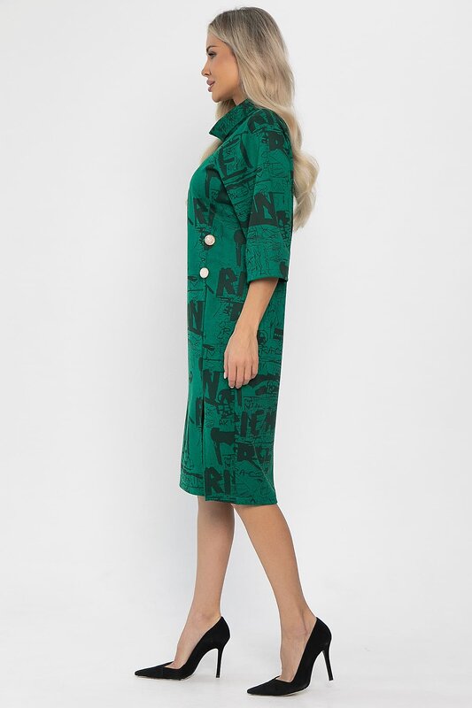 LT Collection Платье 558450 П14295-18М зеленый