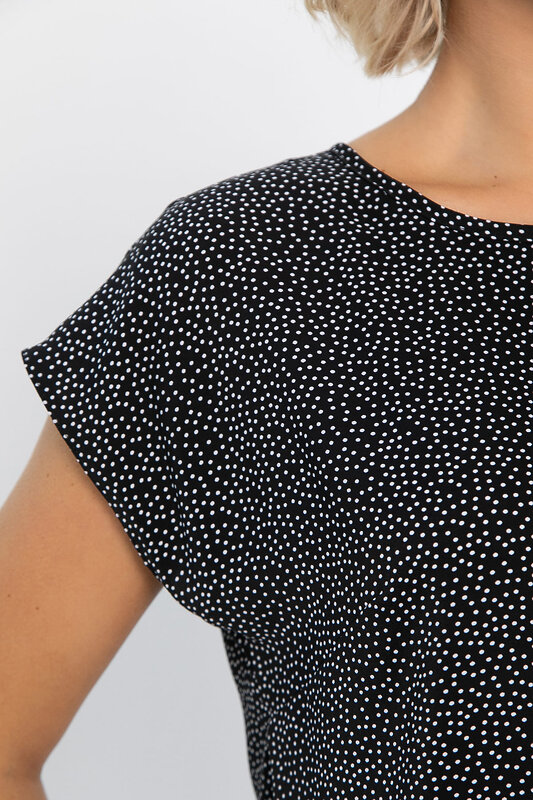 LT Collection Блуза 558456 Б14303-8М черный