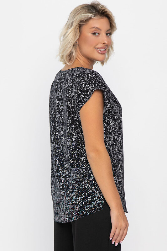 LT Collection Блуза 558456 Б14303-8М черный