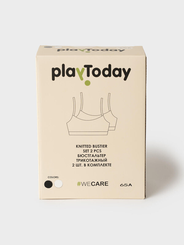 PLAYTODAY Бюстгальтер 558498 22527349 черный