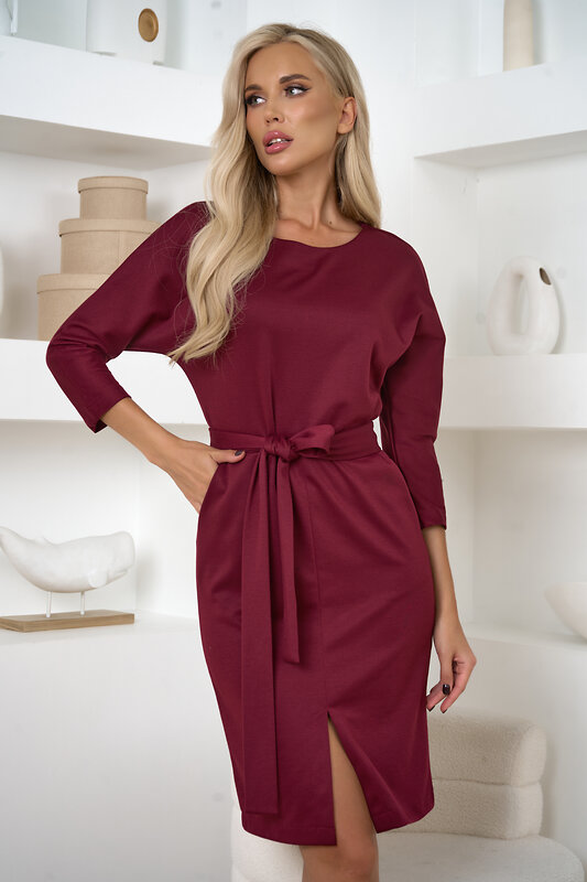 Open-style Платье 559378 7004 бордовый