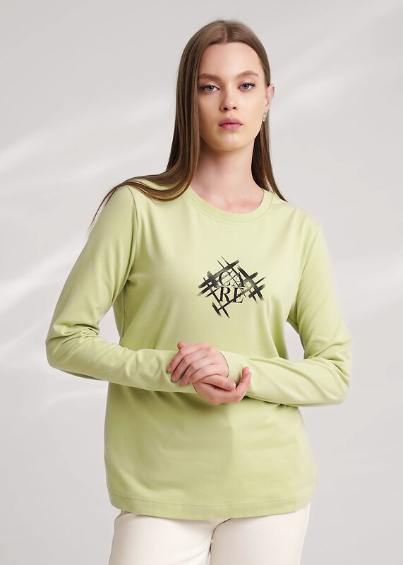 CLEVER Фуфайка 559713 156947/183гтк_п св.зелёный