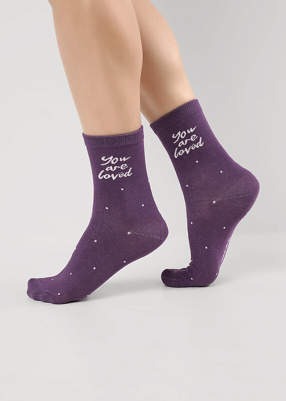 CLEVER Носки 559756 Д2513 фиолетовый
