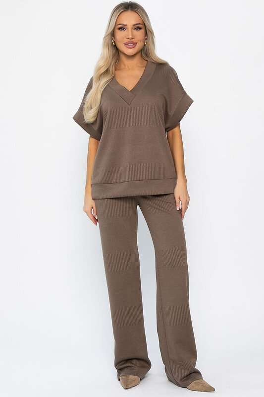 LT Collection Костюм 559857 К14250-5М коричневый