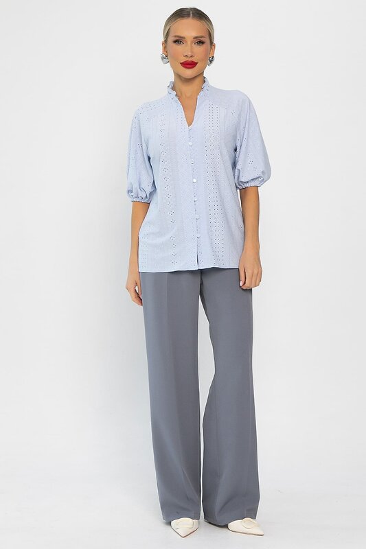 LT Collection Блуза 559862 Б14289-45М голубой