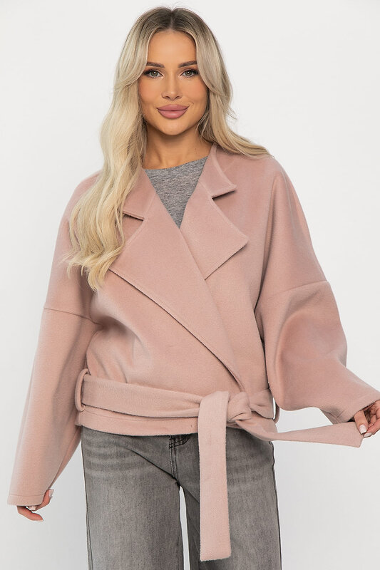 LT Collection Пальто 559981 Б14315-7М пудровый