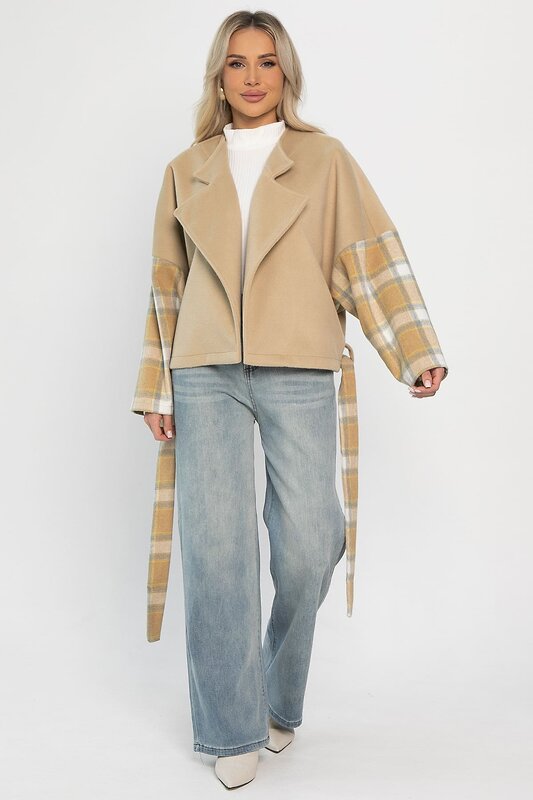 LT Collection Пальто 559999 Б14314-7М бежевый