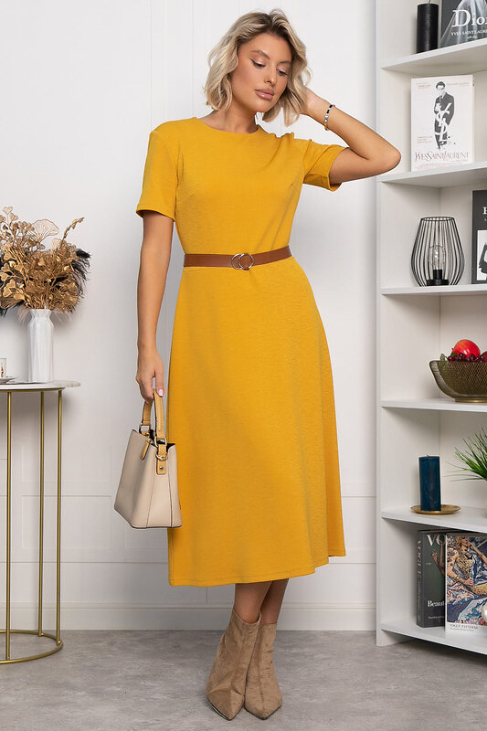 LT Collection Платье 560007 П14334-10М желтый