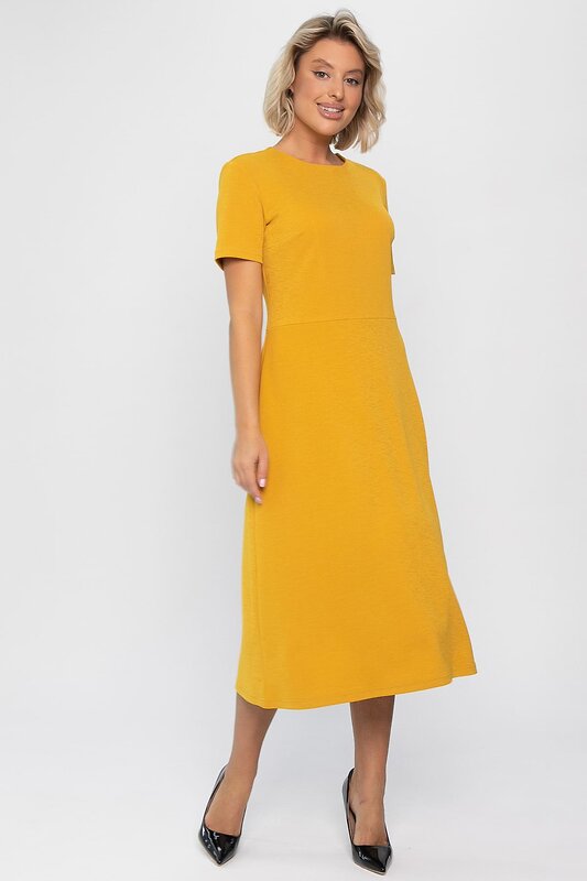 LT Collection Платье 560007 П14334-10М желтый