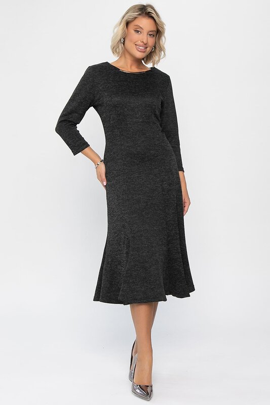 LT Collection Платье 560018 П14328-10М темно-серый
