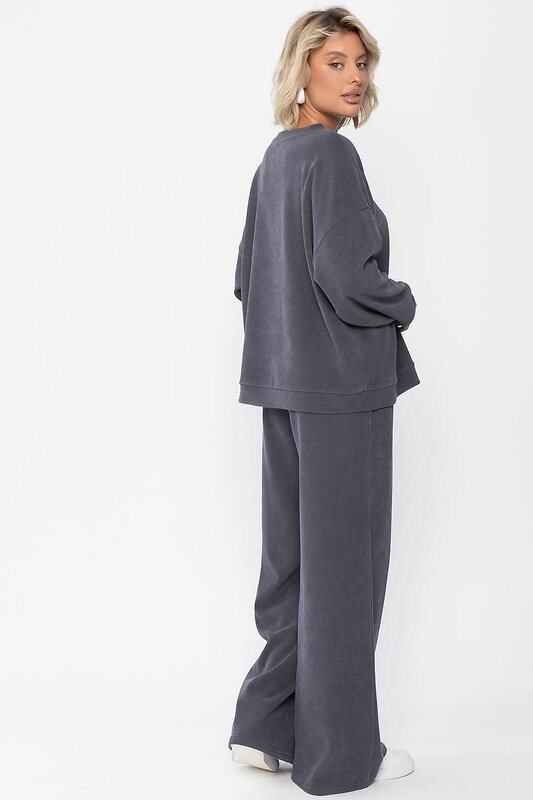 LT Collection Костюм 560023 К14345-5М темно-серый