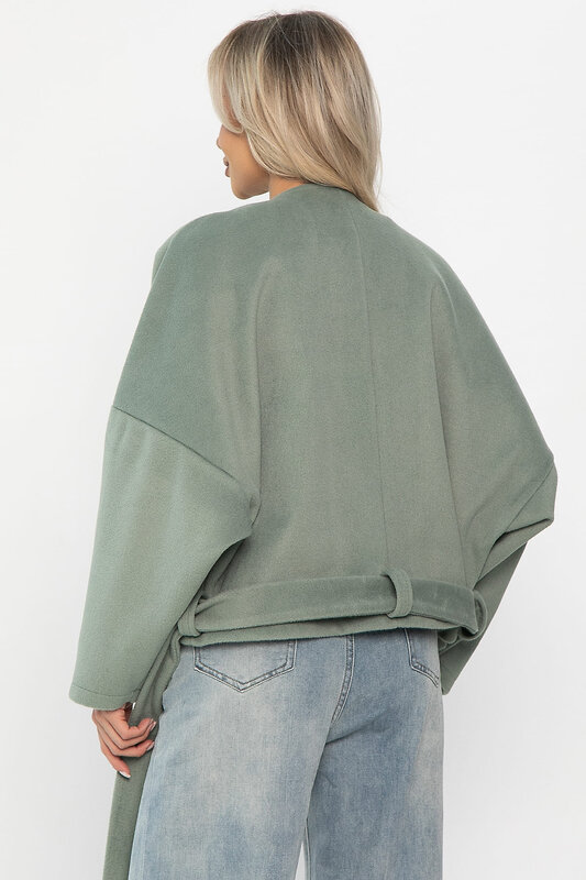 LT Collection Пальто 560057 Б14339-7М фисташковый