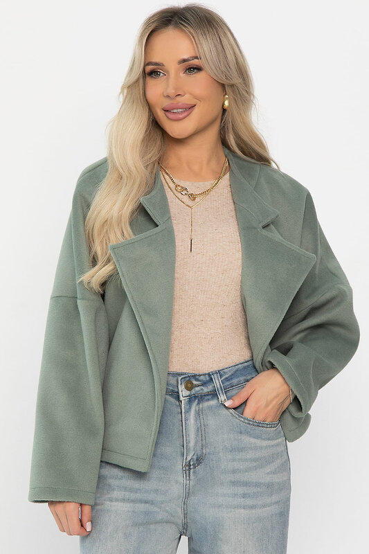 LT Collection Пальто 560057 Б14339-7М фисташковый