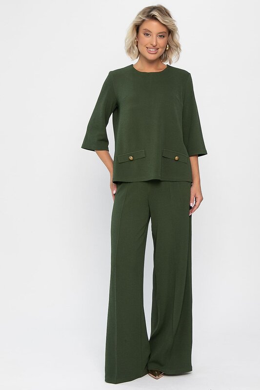 LT Collection Костюм 560062 К14342-10М зеленый
