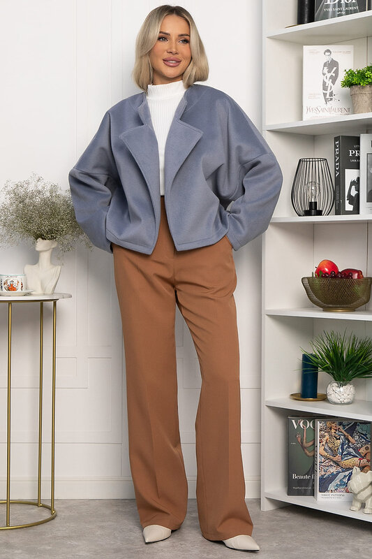 LT Collection Пальто 560079 Б14338-7М голубой