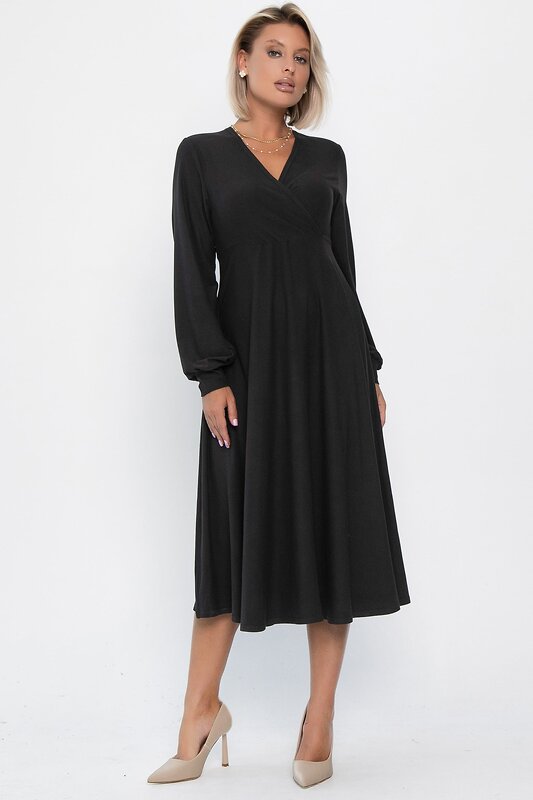 LT Collection Платье 560106 П14366-1М черный