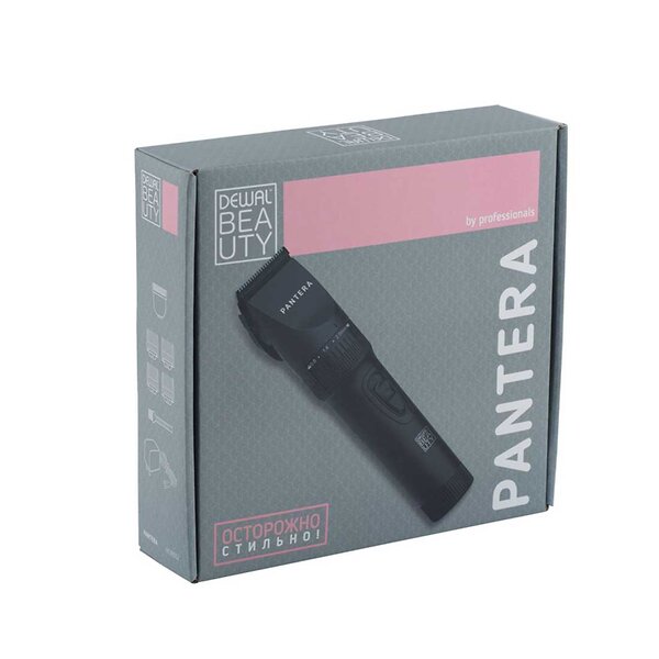 Dewal Beauty Машинка для стрижки волос / -Black Pantera Black, 0,8-2,0 мм, черный 560237 18874