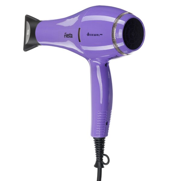 Dewal Фен для волос с ионизацией / Fiesta 03-2010 Lavender, 2600 Вт 560400 24153