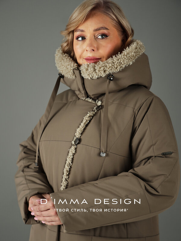 DIMMA Пальто 560770 2603 Табачный