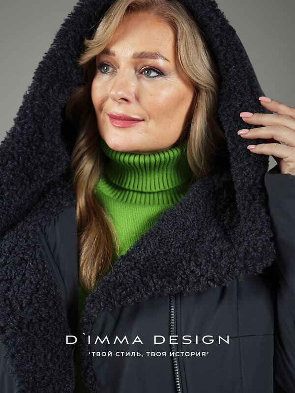 DIMMA Пальто 560775 2605 Графитовый