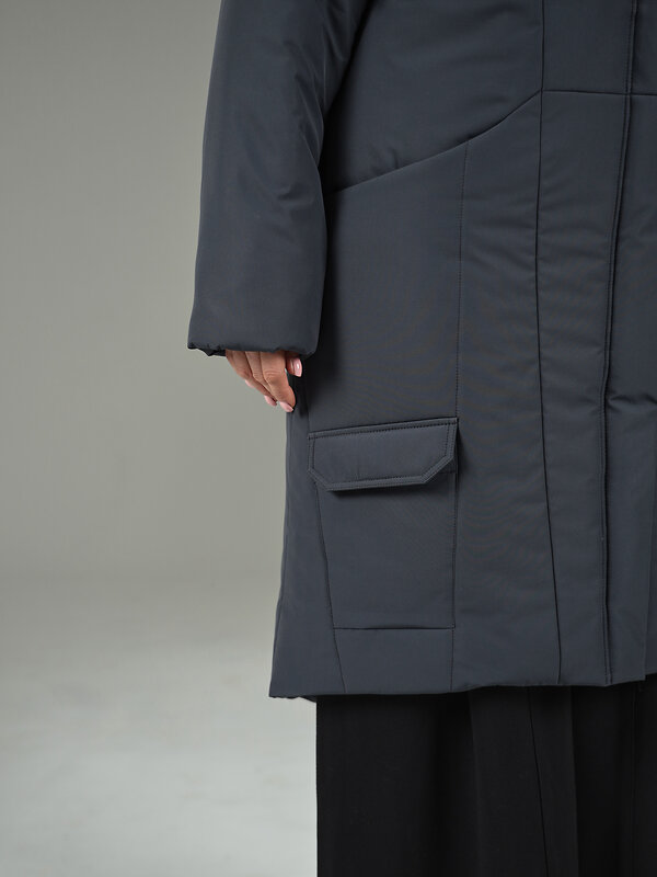 DIMMA Пальто 560775 2605 Графитовый