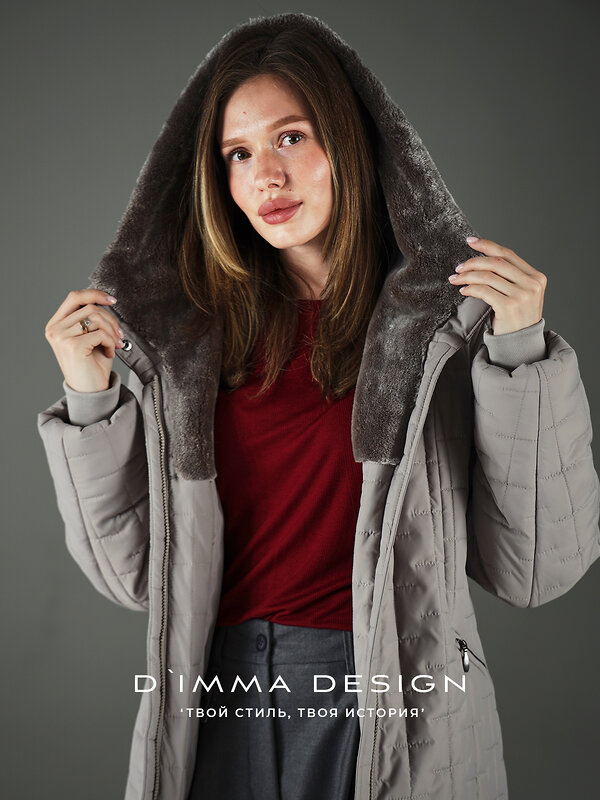 DIMMA Пальто 560818 2610 Табачный
