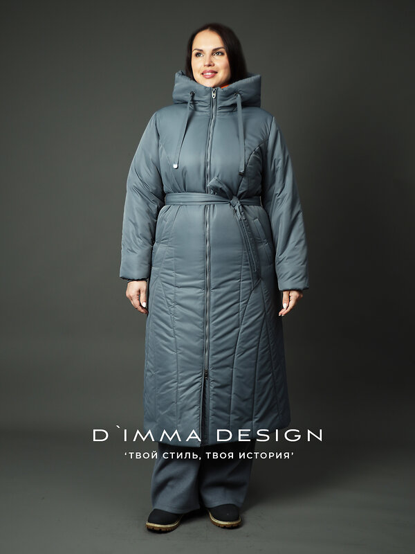 DIMMA Пальто 560832 2503 Сине-зеленый