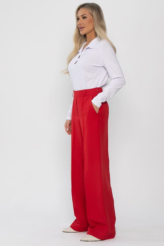 LT Collection Брюки 561108 Б14365-30М красный