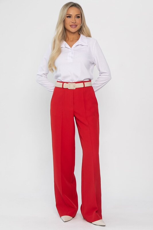 LT Collection Брюки 561108 Б14365-30М красный