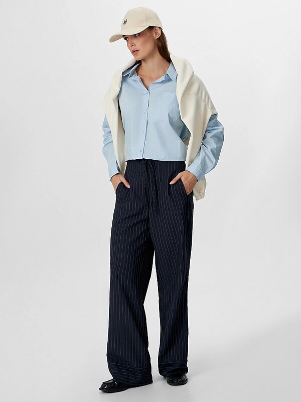 MARK FORMELLE Брюки 561448 182257 сине -белая полоска