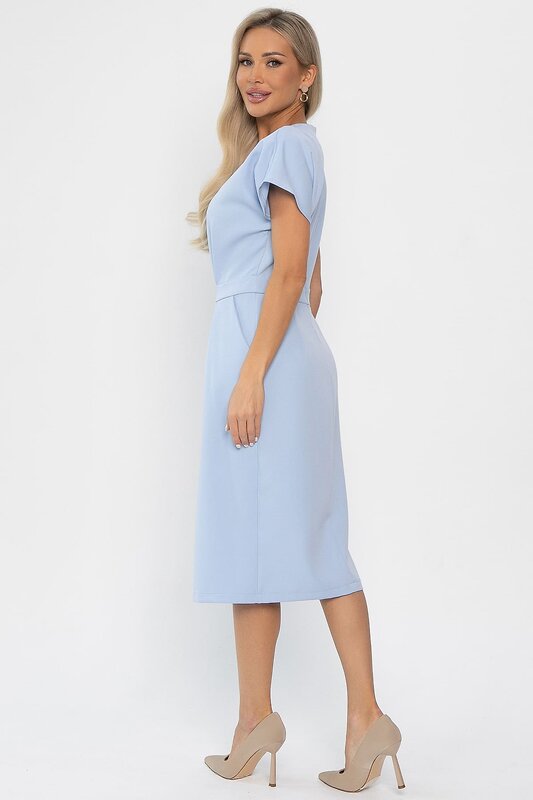 LT Collection Платье 561995 П14370-16М голубой