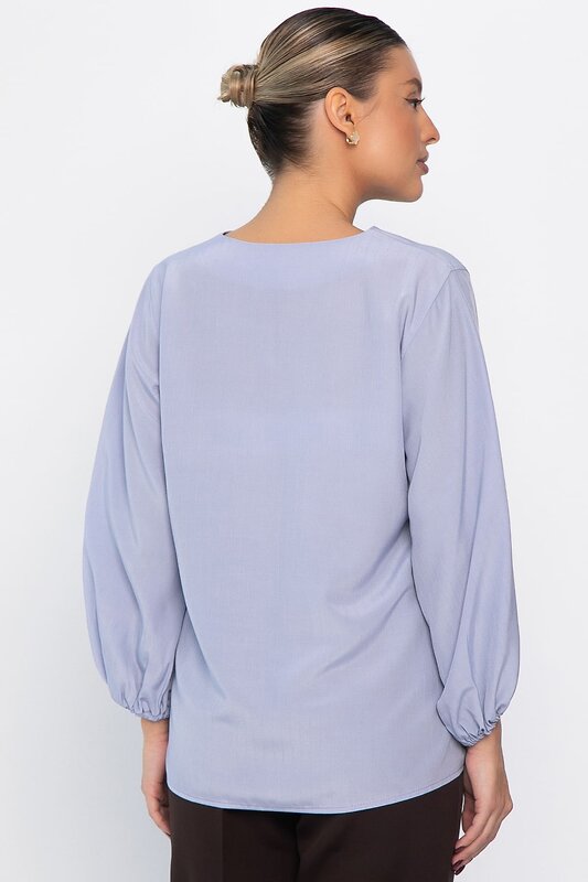 LT Collection Блуза 562538 Б14422-12М голубой