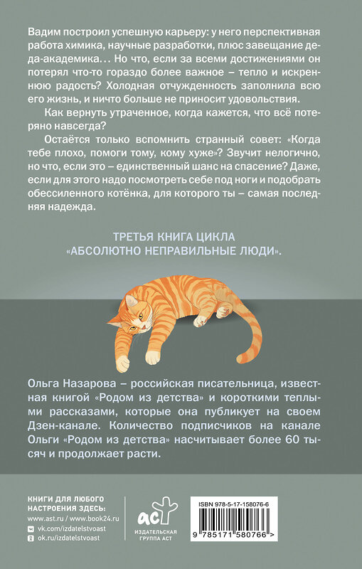АСТ Назарова О.С. "Дорога из вечной зимы. Абсолютно неправильные люди" 562649 978-5-17-158076-6