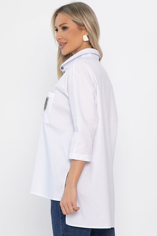 LT Collection Рубашка 563390 Б14483-10М белый