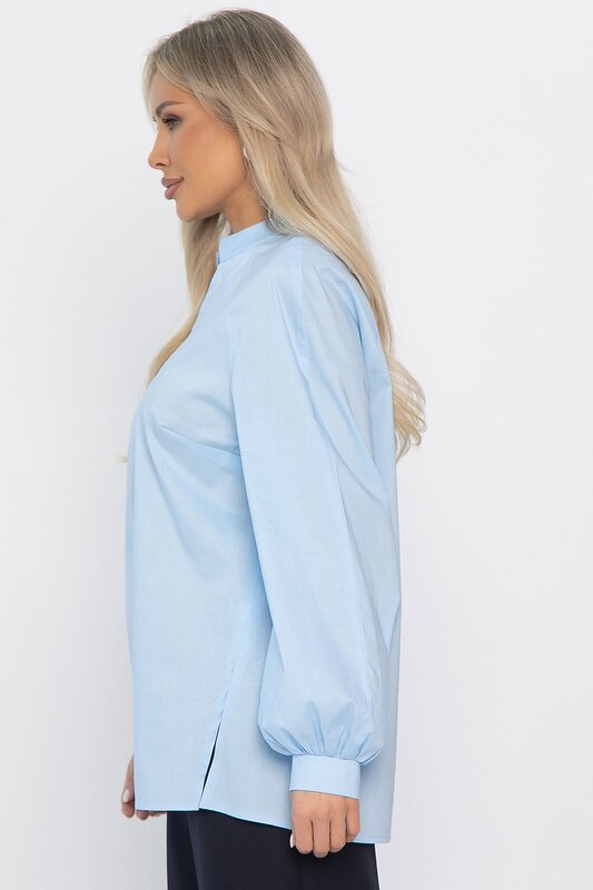 LT Collection Блуза 563392 Б14462-16М голубой