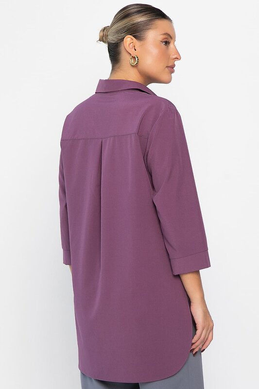LT Collection Блуза 563393 Б14465-3М фиолетовый