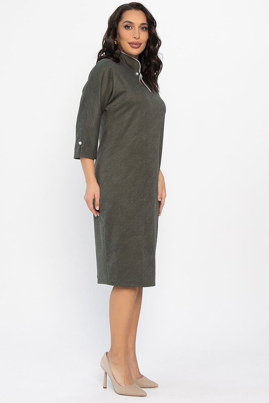 LT Collection Платье 563484 П14557-18М хаки