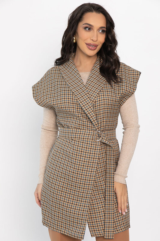 LT Collection Жилет 563485 Б14490-4М бежевый