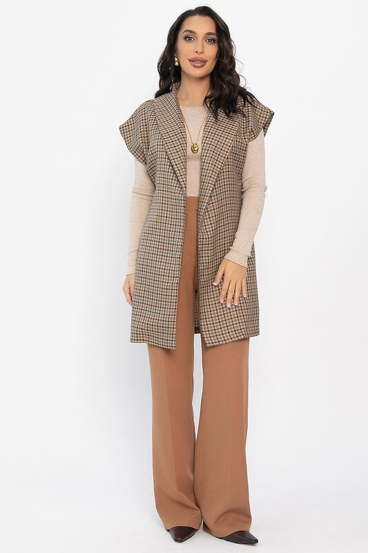 LT Collection Жилет 563485 Б14490-4М бежевый