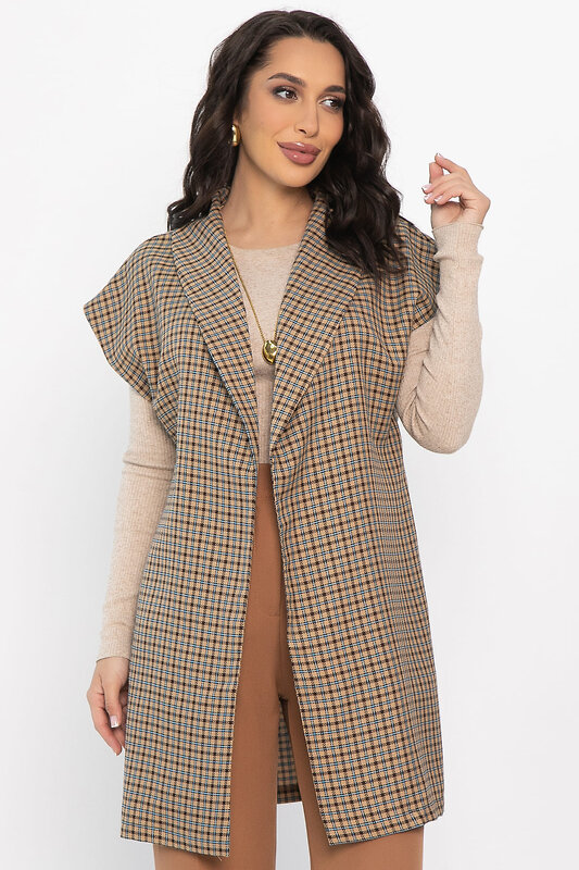 LT Collection Жилет 563485 Б14490-4М бежевый