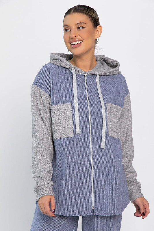 LT Collection Костюм 563494 К14501-50М темно-голубой